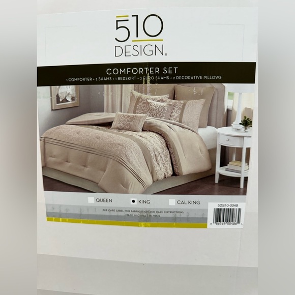 510 Design Comforter Set - Picture 2 of 5